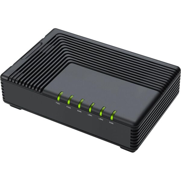 Auerswald VoIP Gateway AUERSWALD 2-Port ATA (Analoger Terminal Adapter) 13919553 6973110731604