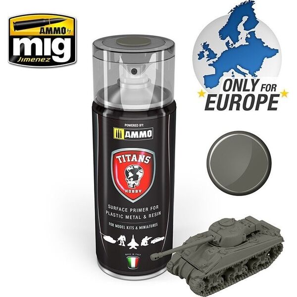 Vallejo Ammo: Titans Matt Primer - German Field Grey 13959098 7426842921779