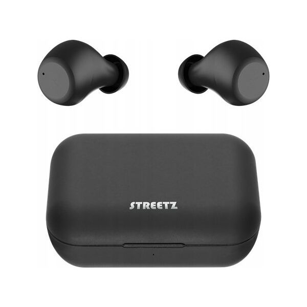 Streetz STREETZ True Belaidės Stereo ακουστικά į ausis įkišamos, dual ausinės, θήκη φόρτισης, juodas 13412265 7333048049483