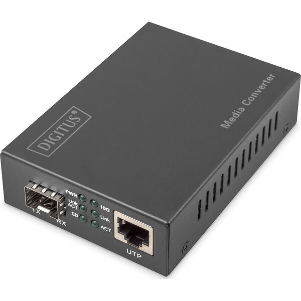 Μετατροπέας οπτικών ινών Digitus Μετατροπέας πολυμέσων Digitus 10 Gigabit 13451962 4016032441175