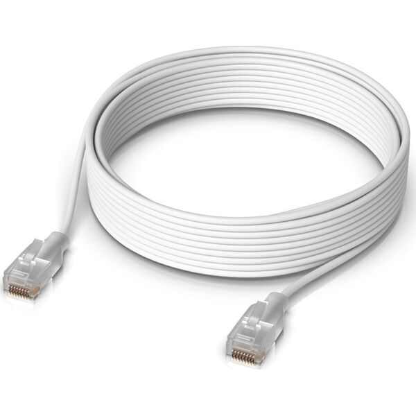 Καλώδιο δικτύου Ubiquiti Ubiquiti UACC-Cable-Patch-EL-8M-W Translucent, White Cat6 13473041 810084695784