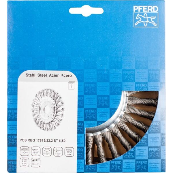Βούρτσα Sourcing Metal 178x13x22mm PFERD RBG ST 0.5 13563803 4007220153413