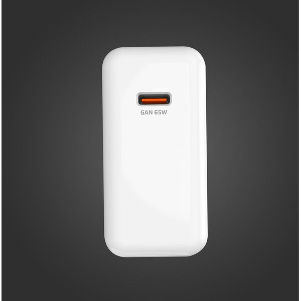 Φορτιστής Celly TC 1 USB-C 65W GAN WH 13672017 8021735188841