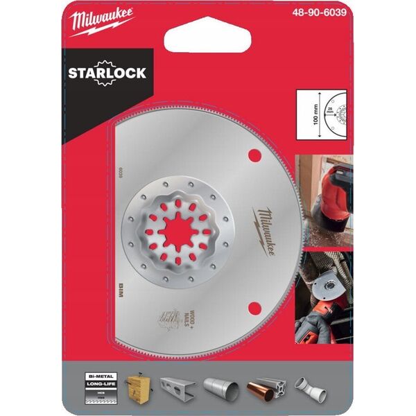 Εξάρτημα Milwaukee για πολυεργαλείο BiM 100x28mm Milwaukee 13763499 45242600427