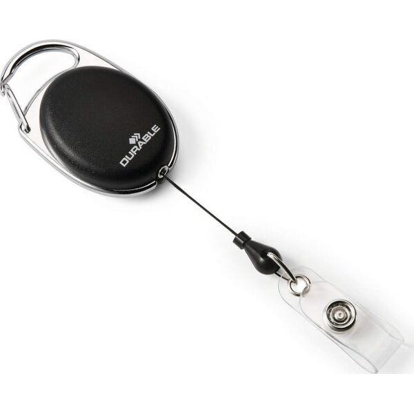 Ανθεκτικό Yoyo-holder nøglering STYLE med plaststrop med trykknap 13801751 4005550000000