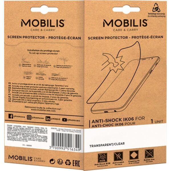 Mobilis Mobilis 036136 αξεσουάρ για φορητούς υπολογιστές Κάλυμμα οθόνης 13454861 3700992513744