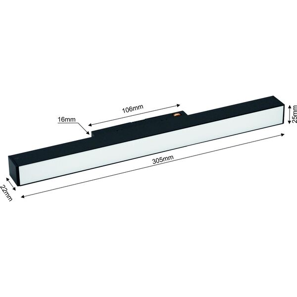 MODOLED LIGHT LIGHT MODOLED 12W 1080LM MLP1047M BL 14234459 4772007015528