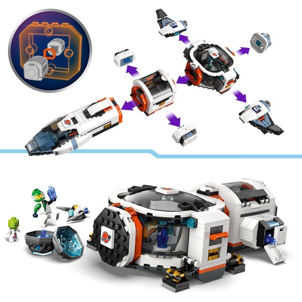 TOY CONSTRUCT GALACTIC SPACESHIP 60446