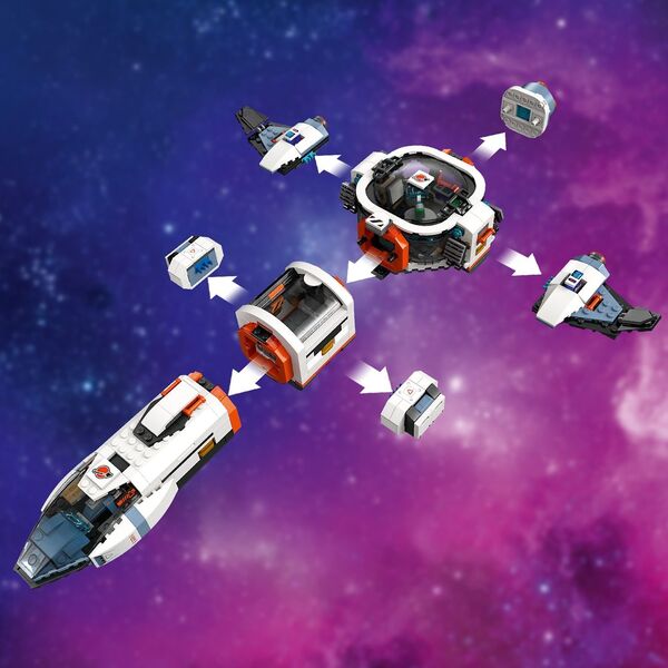 TOY CONSTRUCT GALACTIC SPACESHIP 60446
