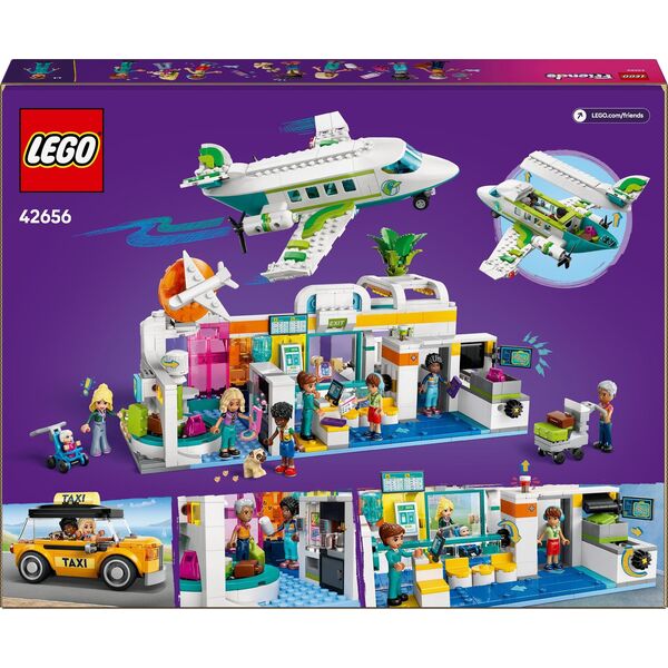 TOY CONSTRUCT AIRPORT AND PLANE 42656