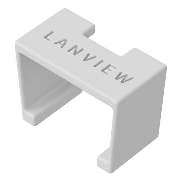 Lanview organizer Εξάρτημα καλωδίου Lanview LVT-SC-W Χρωματικά κωδικοποιημένο κλιπ 13465599 5715063276921