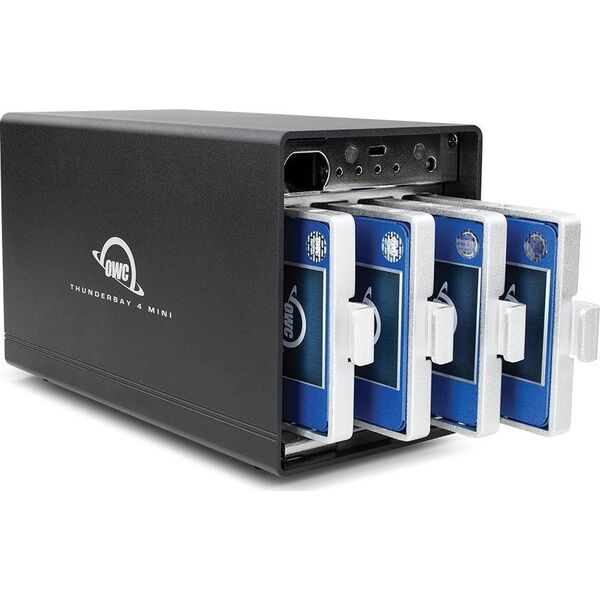Περίβλημα OWC 16 TB SSD ThunderBay 4 mini Professional Grade 4-Drive Thunderbolt 3 για Mac/Win (2 x TB3 Θύρες) - με Softraid (RAID 0/1/4/5/1+0) 13761078 810586035354