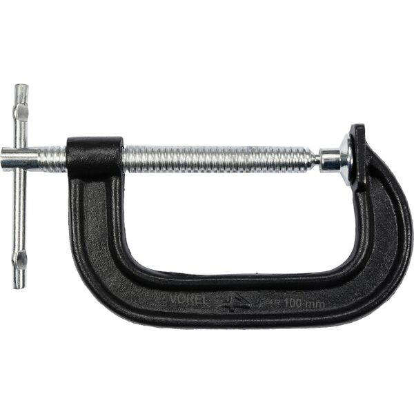Vorel Ścisk śrubowy typu C 100mm (38432)