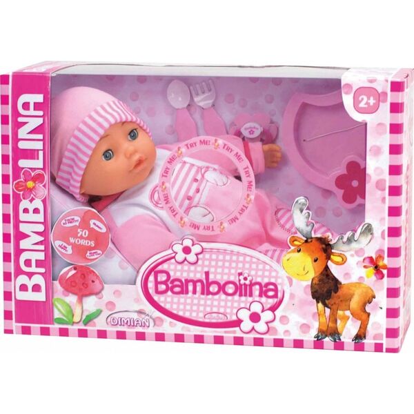 Bambolina BAMBOLINA kalbanti lėlė Jasmine (EE 50 žodžių), BD358EE 13411795 4895167988058