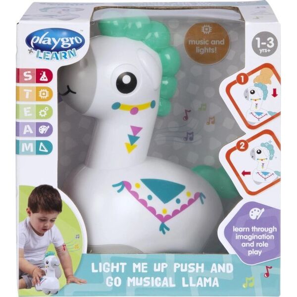 Playgro PLAYGRO muzikinis žaislas Lama, 4088174 13442952 9321104881748