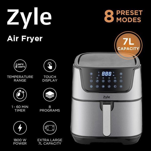 Φριτέζα Zyle Karšto oro krudintuvė Zyle ZY895SAF χωρίς λιπαρά 13450886 4772132018296