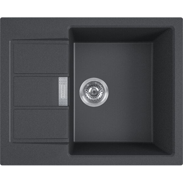 Franke Tektonitas plautuvė Franke sink, Sirius S2D 611-62, Carbon 13452613 7612985842525