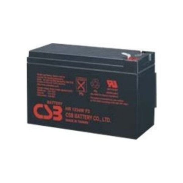 Lead acid battery 12V 9Ah 34W@15min Pb F2 AGM VRLACSB