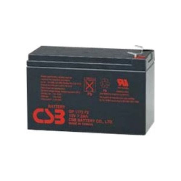 CSB Battery Battery 12V 7.2Ah F1 | GP1272F1