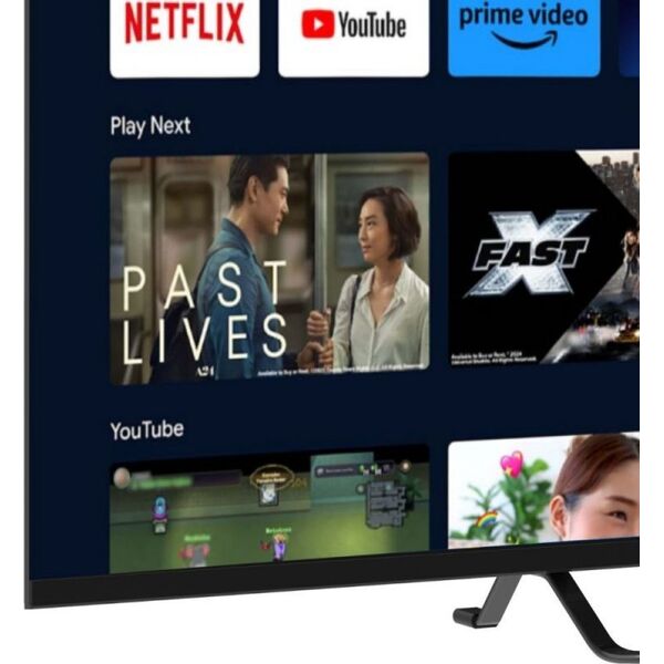 eSTAR Android TV 43"/101cm 2K FHD LEDTV43A1T2 Μαύρο 13238834 5292311043127