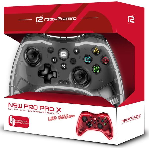 Pad ready2gaming ready2gaming Nintendo Switch Pro Pad X-LED Edition 13335045 4260122887231