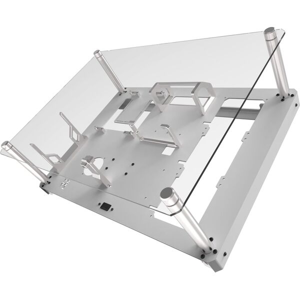 Θήκη CSFG CSFG Frostbite Wandgehäuse - weiß, Micro-ITX 13340630 7350126520108