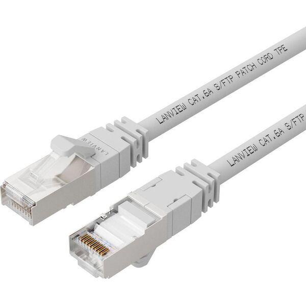 Καλώδιο δικτύου Lanview Lanview LV-SFTP6A015W Λευκό 1,5 m S/FTP (S-STP) 13390703 5715063278222