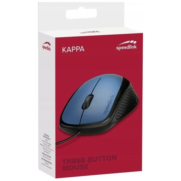 Ποντίκι Speedlink KAPPA - USB, μπλε 10695638 4027301539899