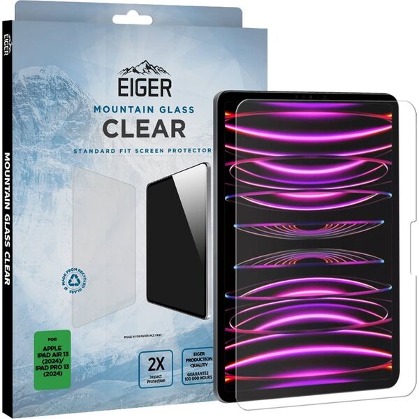 Eiger Eiger Mountain Glass iPad Pro 13'' (2024) 13599620 5055821775991