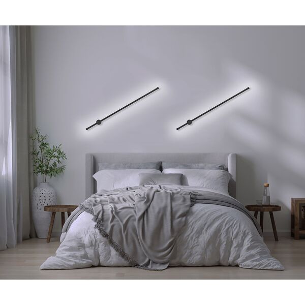 Kinkiet Activejet Lampa ścienna LED Activejet AJE-HILTON Black NW