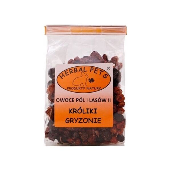 Herbal Pets Φρούτα αγρών και δασών II για τρωκτικά κουνελιών Herbal 75 universal 6922205 5907587664159