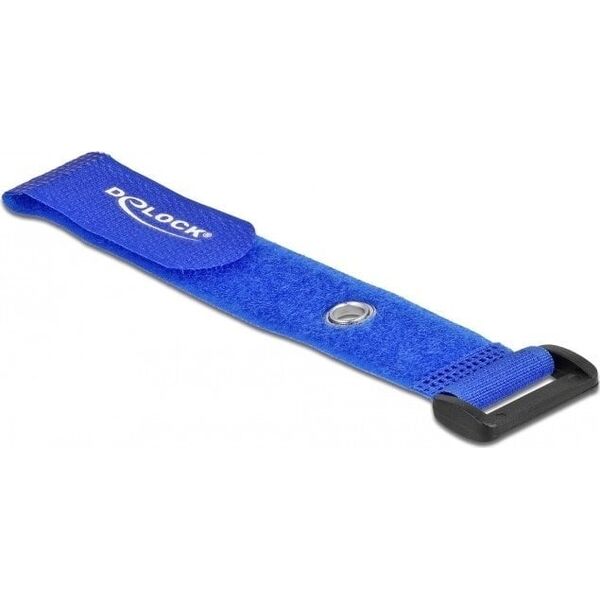 Διοργανωτής Delock DELOCK Klett-Kabelbinder with Schlaufe und Befestigungsöse L 13336679 4043619195466