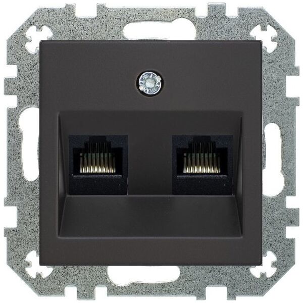 Liregus IKL-002-01.R/ON59 COMPUTER SOCKET 2XRJ45 13475898 4770025001707
