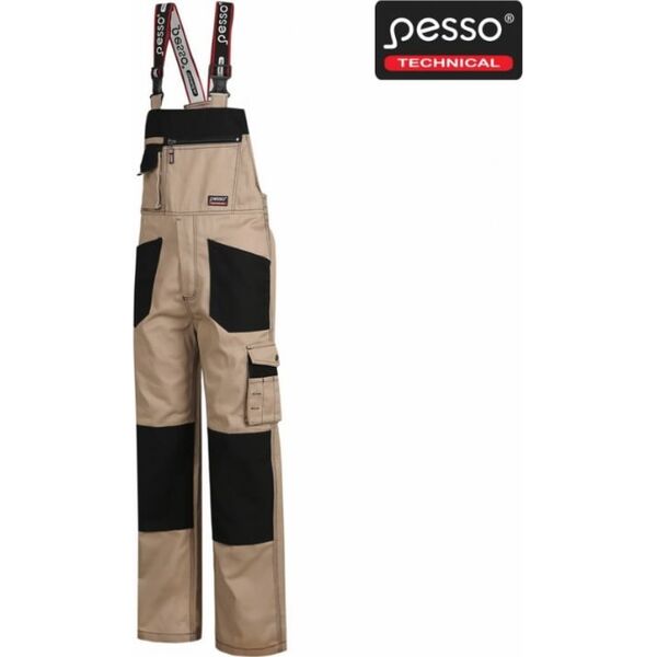 Ολόσωμες φόρμες εργασίας Pesso Pesso Twill, άμμος 50/188 13484118 4772096002218