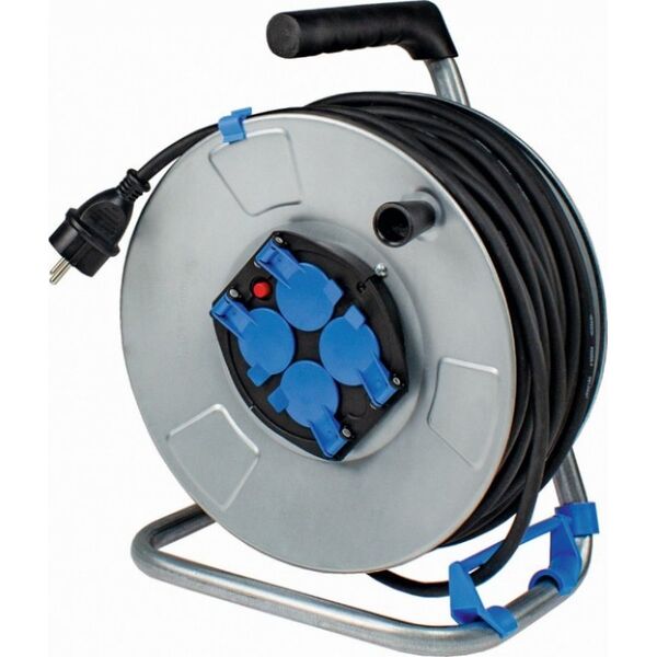 Sourcing Καλώδιο επέκτασης με 4 υποδοχές AS-SCHWABE H05RR-F 3G1.5 50m 13484256 4011160104121
