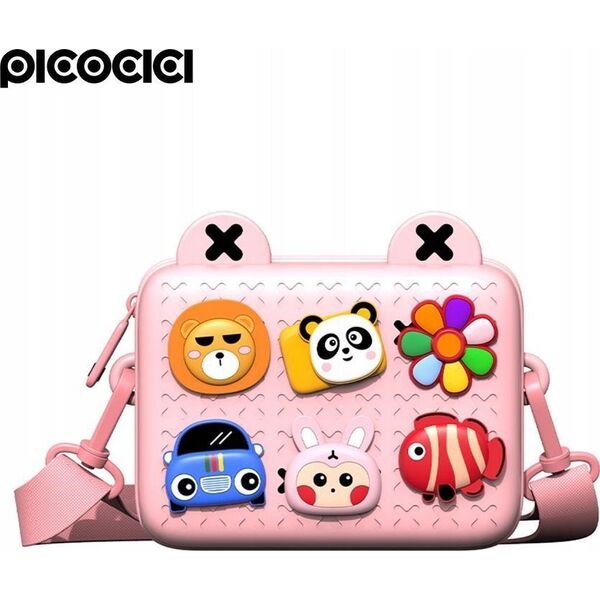 PICOCICI Torba dla dzieci różowa K10