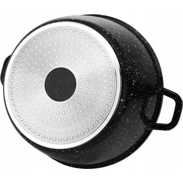 GARNEK Z POWŁOKĄ MARMUROWĄ 1.6L 18cm BRUNBESTE BB-1980