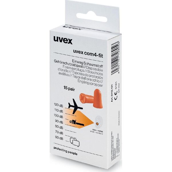 Uvex uvex com4-fI Minibox, 15 Paar, ΛΙΑΝΙΚΗ 13339101 4031101728056