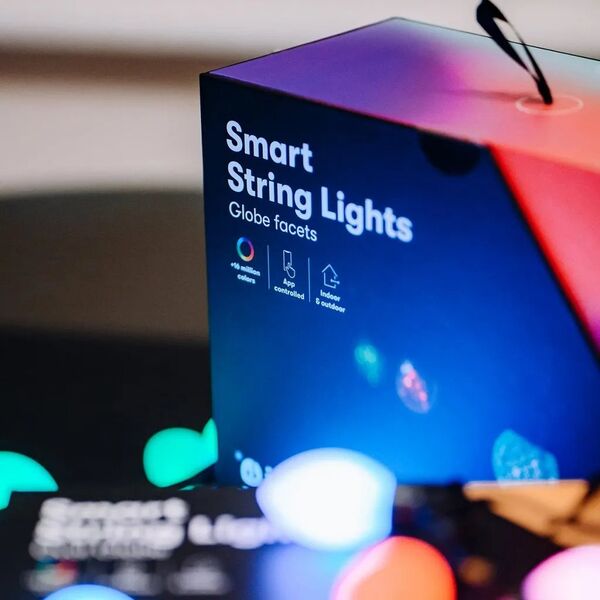 Lite Bulb Moments LBM 12m Smart Outdoor Light Chain - 25 x Globe Facets 13340199 5714948300263