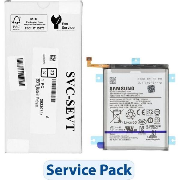 Samsung ServicePack Μπαταρία EB-BA315ABY Μπαταρία για SAMSUNG A31 A315 GH82-22762A 14221352 5903400000000