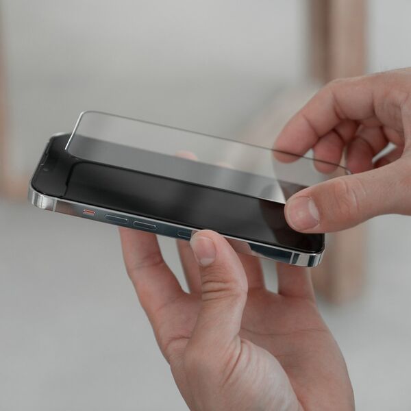 Ξυλεία Ξυλεία 3D Premium Μαύρο Θερμ. Γυάλινο iPhone 14 Pro Max 13340775 4260750593566