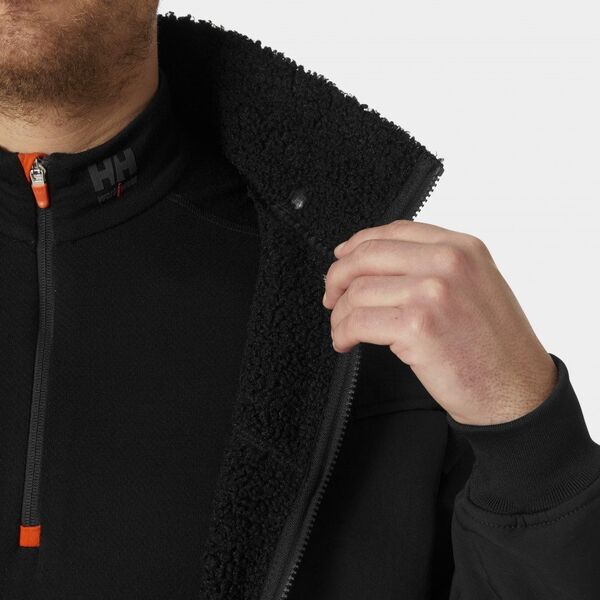 Ανδρικό Helly Hansen Χειμερινό μπουφάν HELLY HANSEN Oxford Softsheel Winter Jacket, μαύρο 4XL 14186480 7040059593057