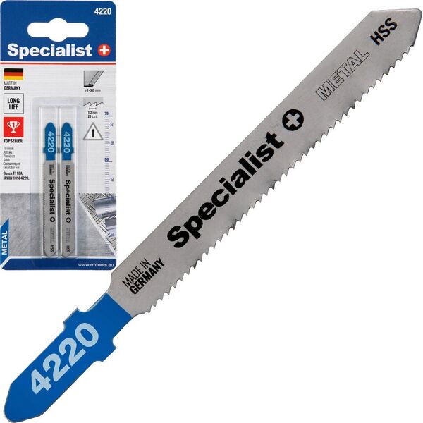 Jigsaw Specialist+ SPECIALIST+ πριόνι 4220 (T118A), 2 τεμ. 14401382 4773005642204