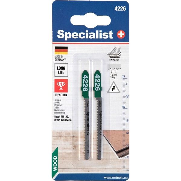 Jigsaw Specialist+ SPECIALIST+ πριόνι 4226 (T101AO), 2 τεμ. 14401400 4773005642266