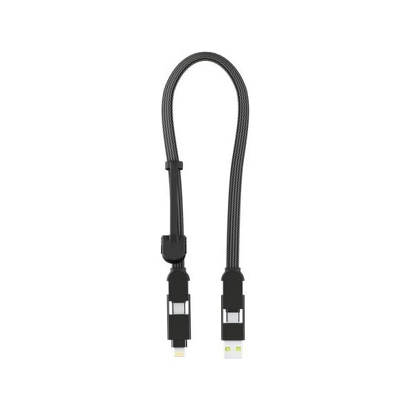 Rolling Square Καλώδιο USB Rolling Square Cable - inCharge XL 30cm μαύρο - Εγγυημένη ασφάλεια. Απλές δόσεις. Δωρεάν αποστολή από 170 PLN. 13342123 7640170466713
