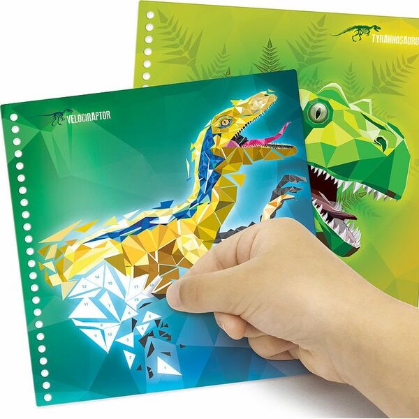 Το δημιουργικό βιβλίο Nebulous Stars DINOSART Sticker-by-Number, 15202 14079956 694704152020