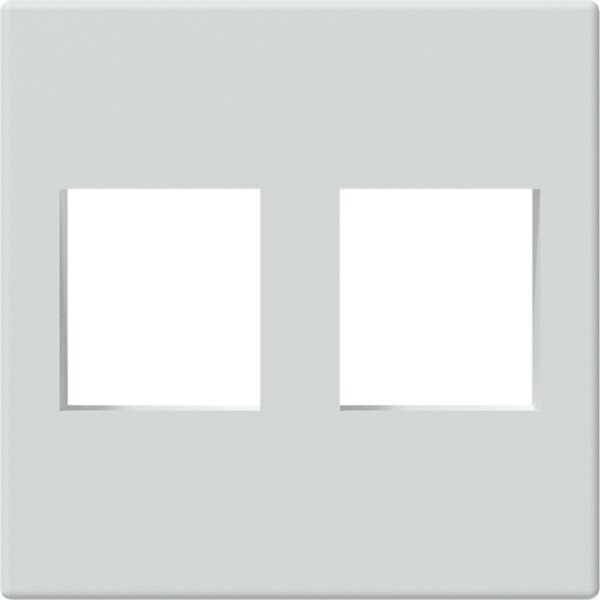 Προσαρμογέας AV Procab PROCAB CP45KS2/W πλάκα σύνδεσης, 45 x 45 mm λευκό 14081360 5414795039001