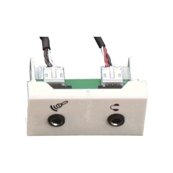 Προσαρμογέας AV FULL F22 2x Mini Jack Module. F/F. 14085782 5715063085943