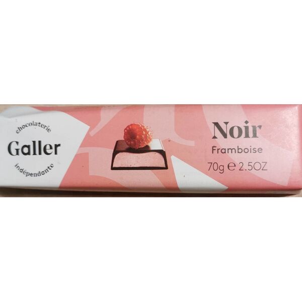Chocolate bar Galler Dark Raspberry, 70 g