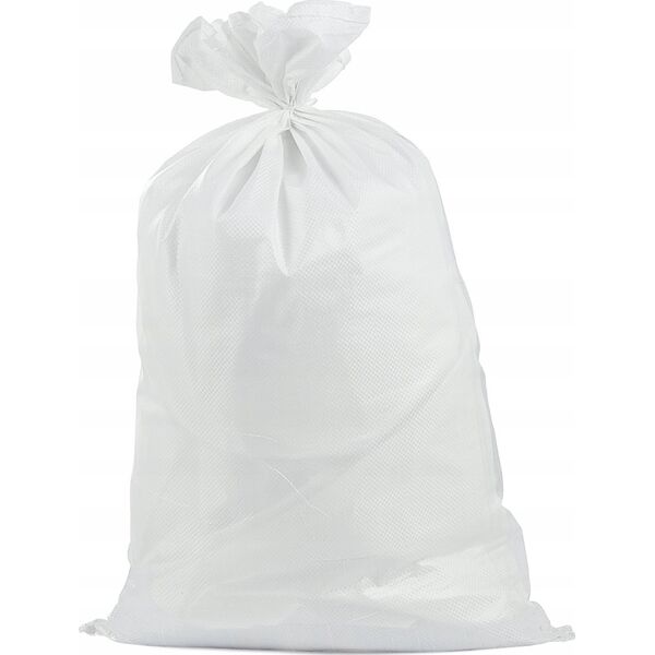 Worek polipropylenowy 50x80cm 30kg /Biały